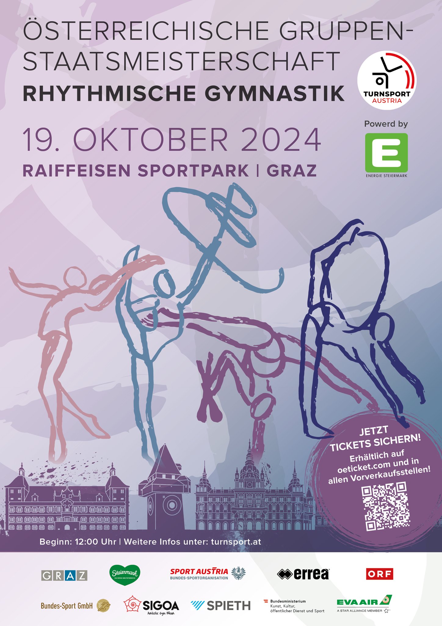 Featured image for “41. Österreichische Gruppen-Staatsmeisterschaften RG 2024 by Energie Steiermark”