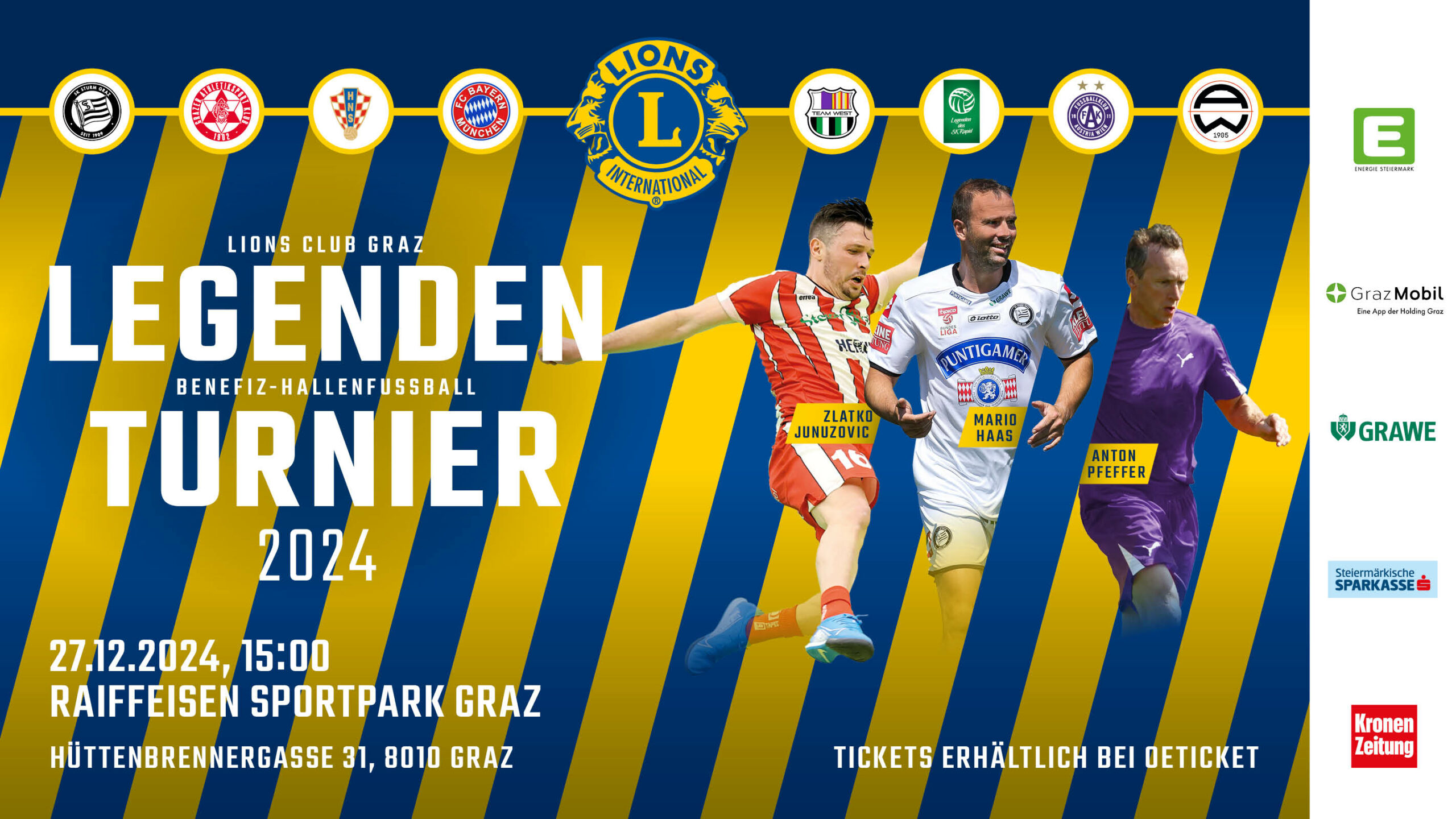 Featured image for “Hallenfußballturnier der Legenden 2024”